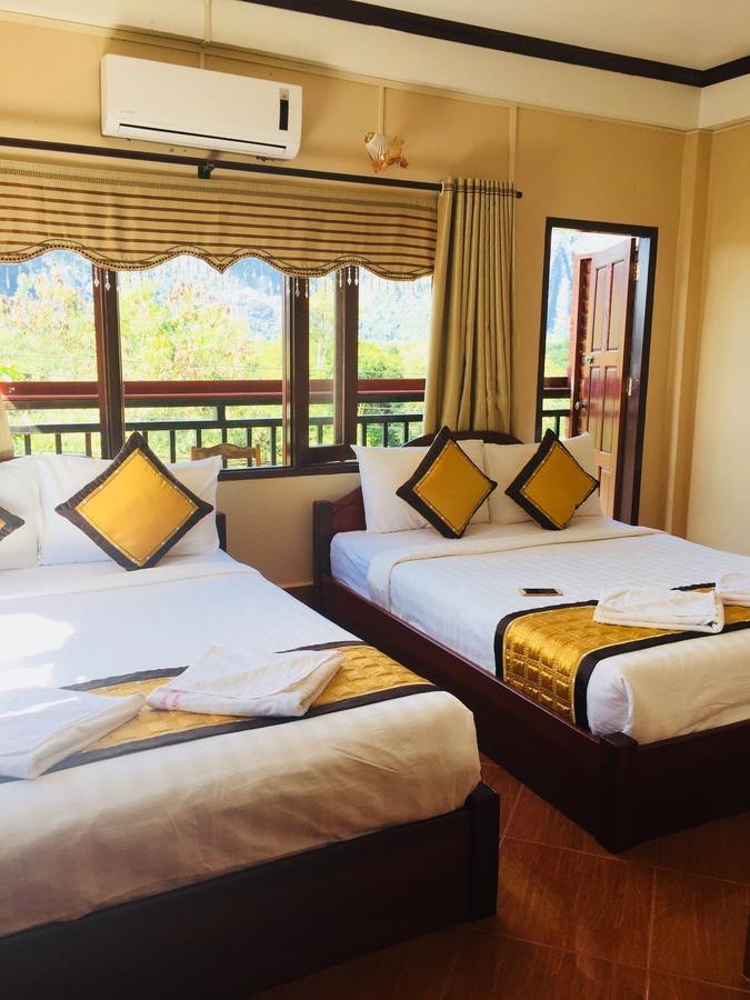 Mountainview Riverside Boutique Hotel Ванг-Виенг Экстерьер фото