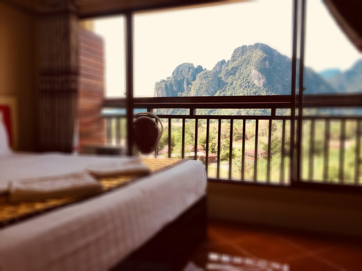 Mountainview Riverside Boutique Hotel Ванг-Виенг Экстерьер фото