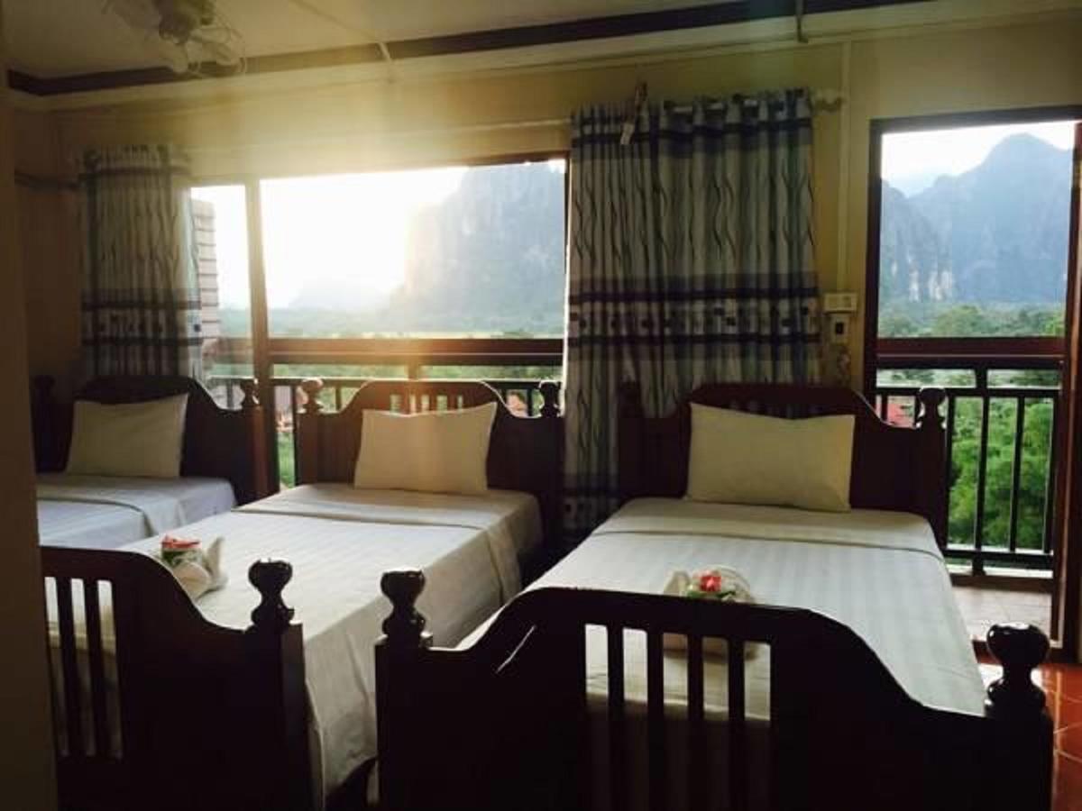 Mountainview Riverside Boutique Hotel Ванг-Виенг Экстерьер фото