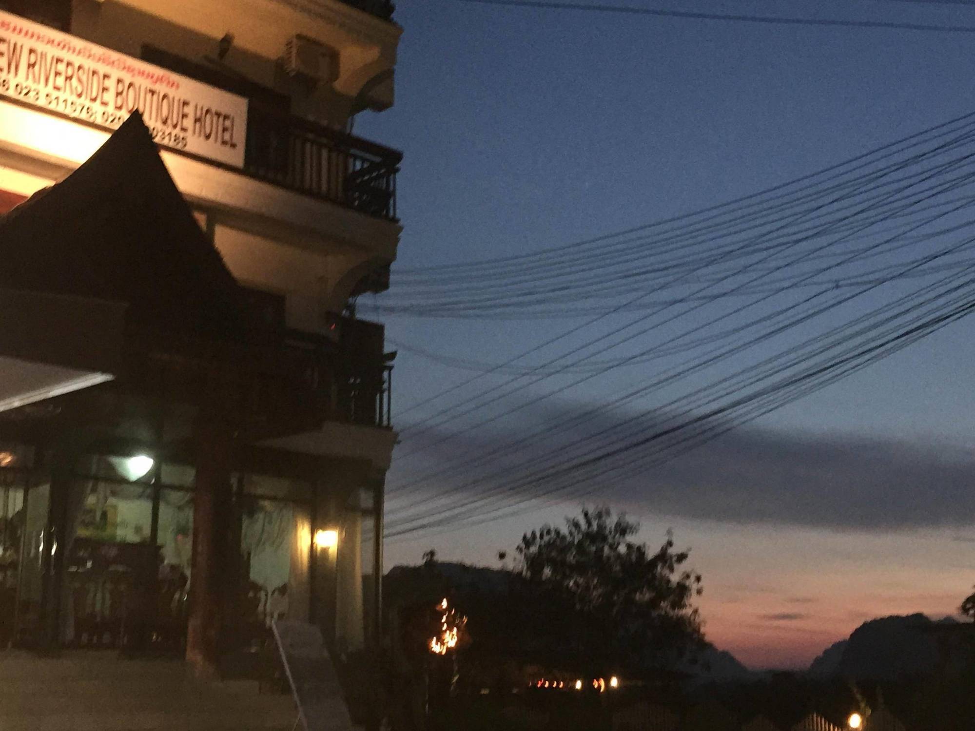 Mountainview Riverside Boutique Hotel Ванг-Виенг Экстерьер фото