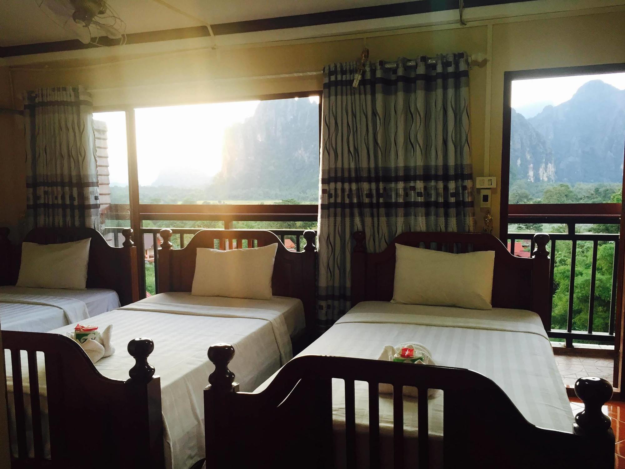 Mountainview Riverside Boutique Hotel Ванг-Виенг Экстерьер фото
