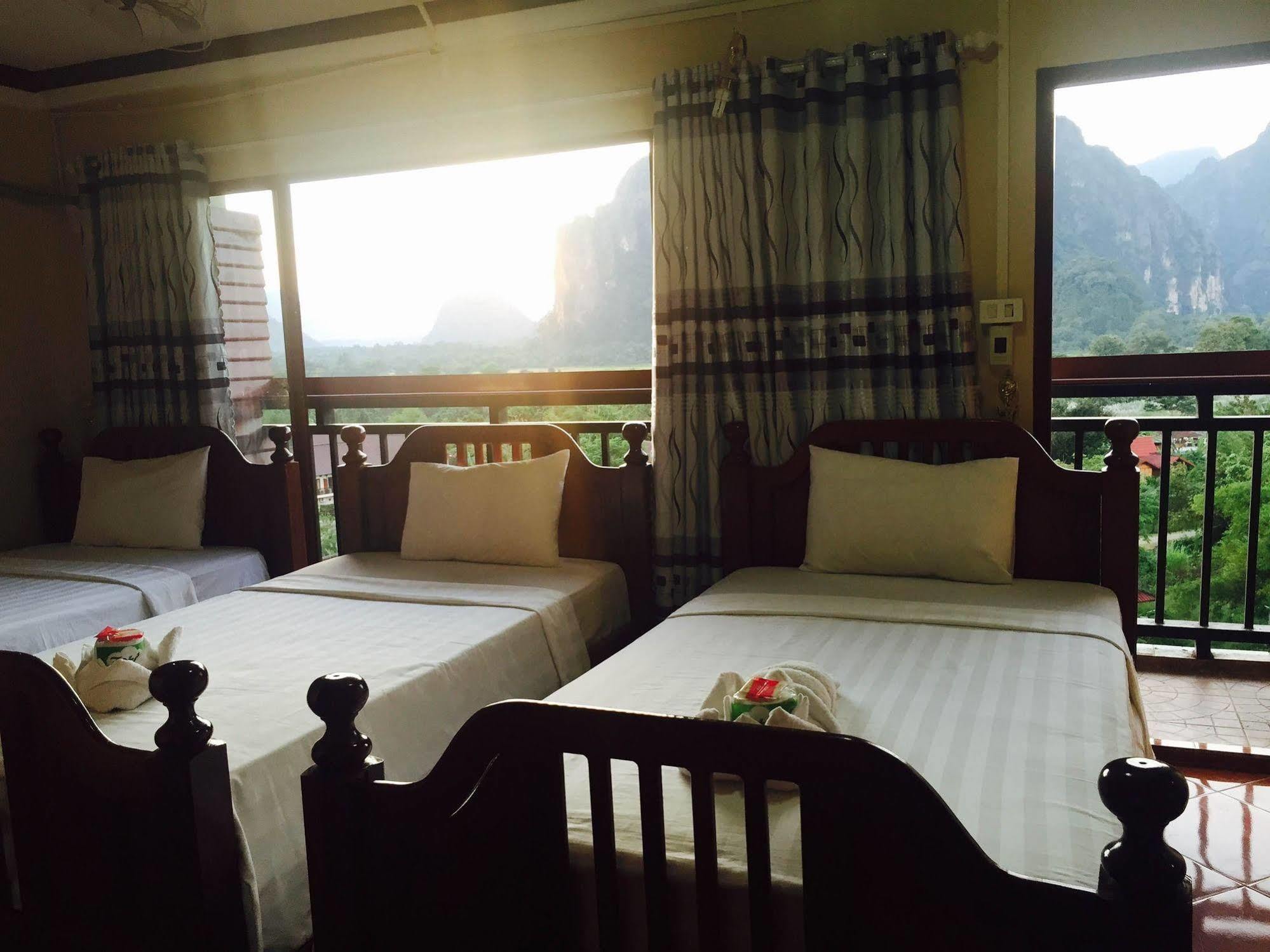 Mountainview Riverside Boutique Hotel Ванг-Виенг Экстерьер фото
