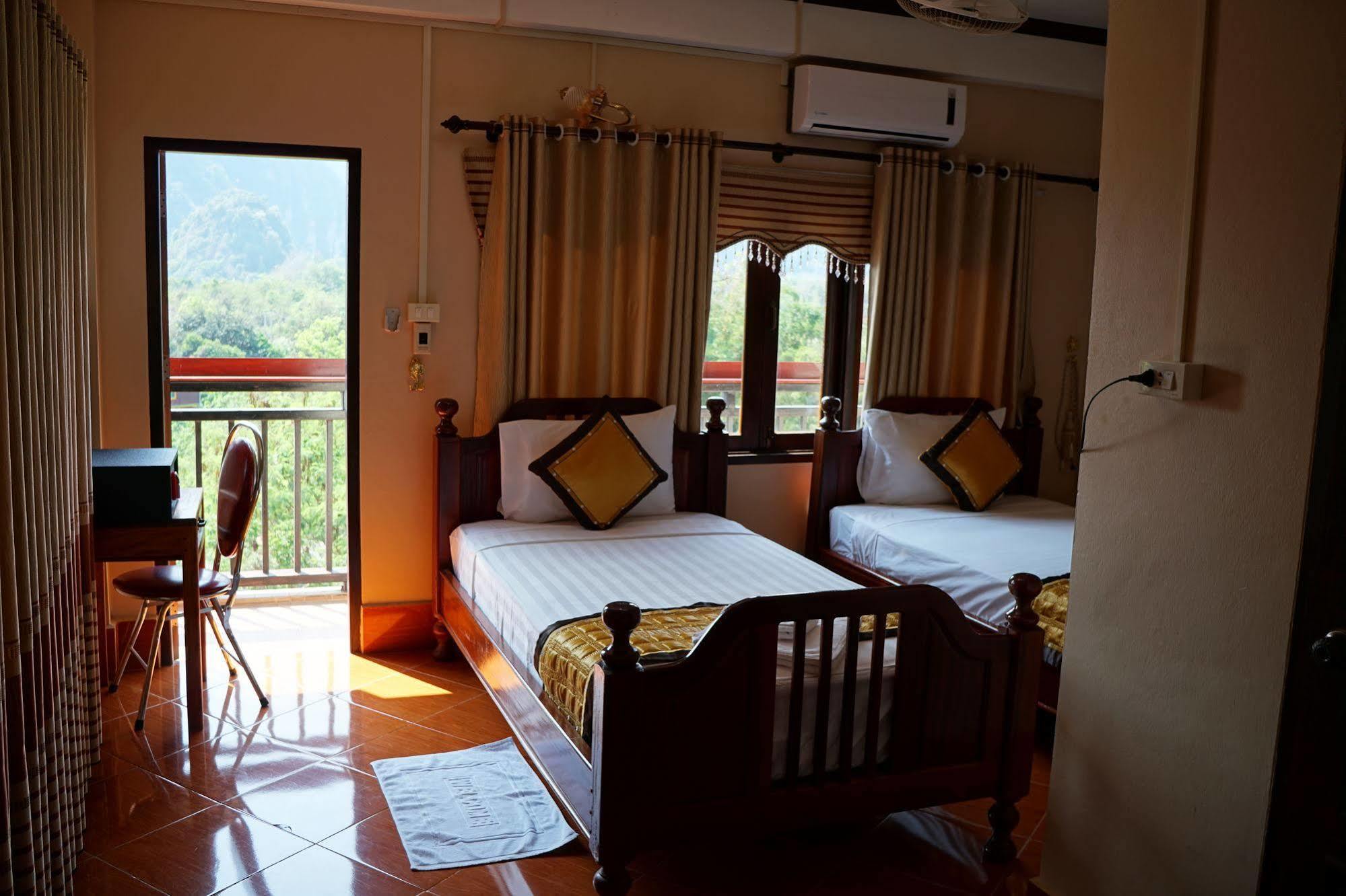 Mountainview Riverside Boutique Hotel Ванг-Виенг Экстерьер фото