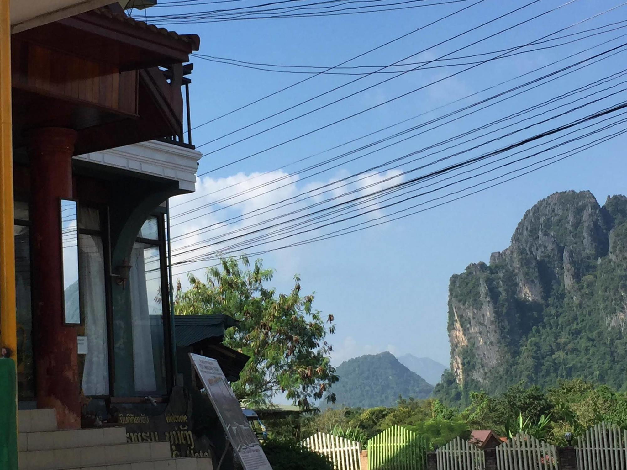 Mountainview Riverside Boutique Hotel Ванг-Виенг Экстерьер фото