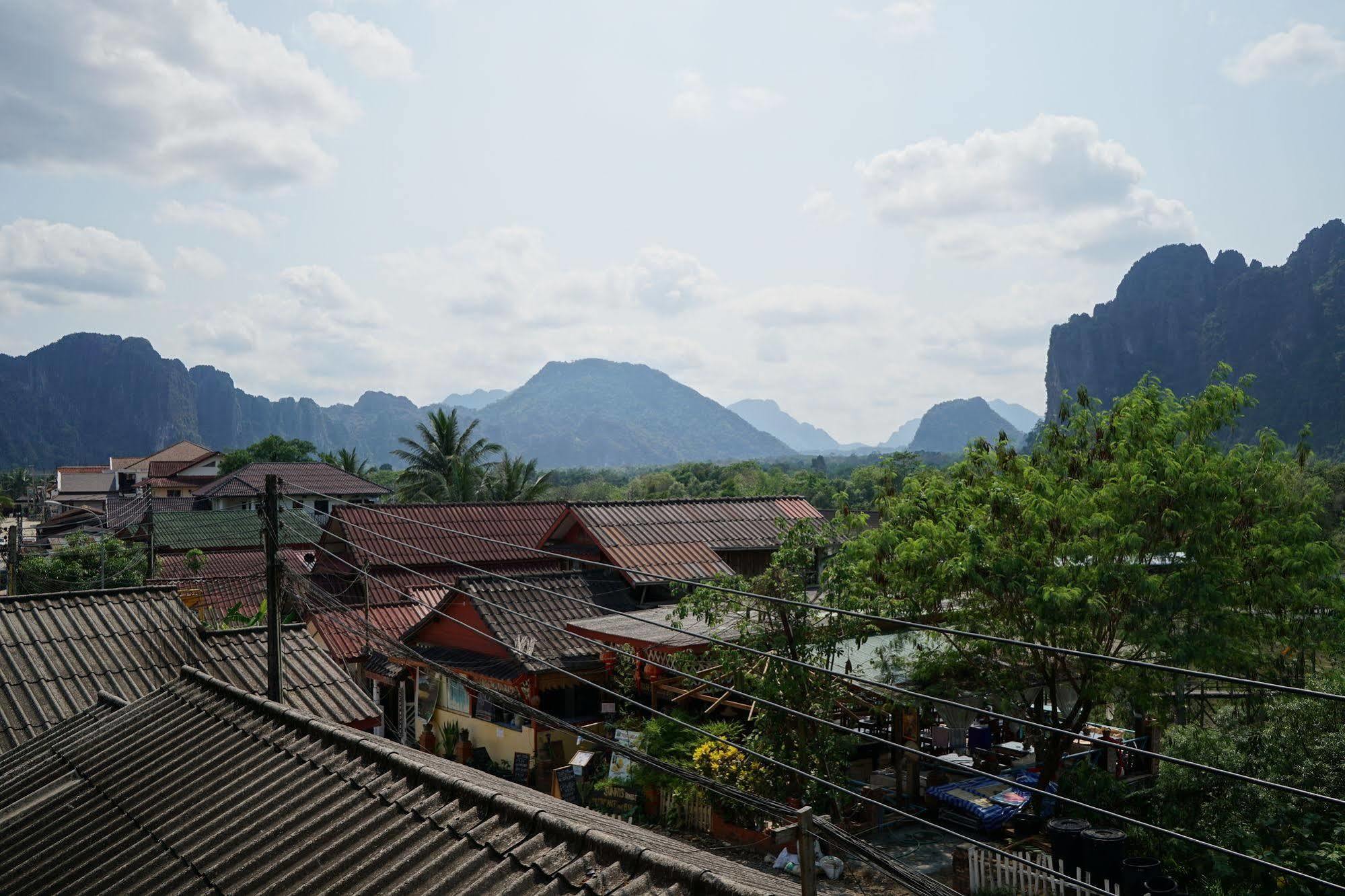 Mountainview Riverside Boutique Hotel Ванг-Виенг Экстерьер фото