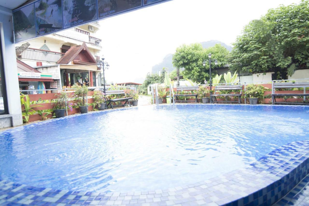Mountainview Riverside Boutique Hotel Ванг-Виенг Экстерьер фото